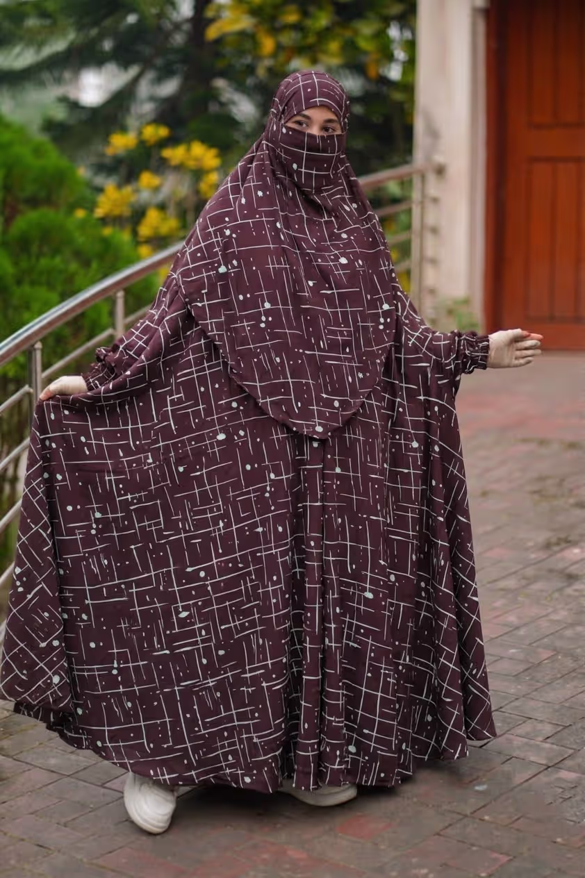 Salat Long Khimar (1) সালাত লং খিমার (জিলবাব) - ০১ - Image 1